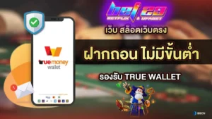 Read more about the article สล็อต ฝาก ถอน true wallet เว็บตรง ไม่มีขั้นต่ำ