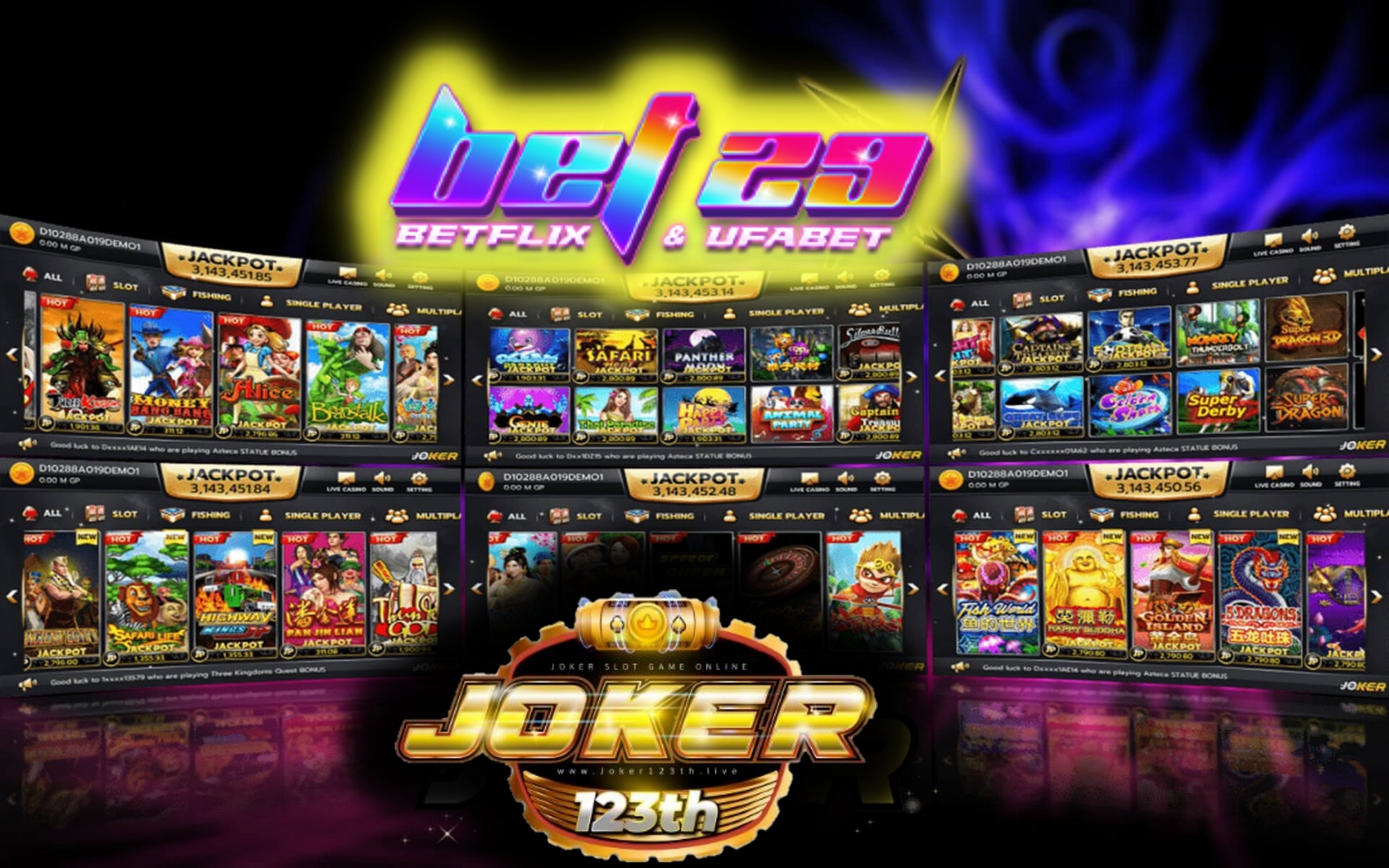 Read more about the article Joker123th เว็บสล็อตอันดับ 1 ที่ตอบโจทย์ทุกความต้องการ